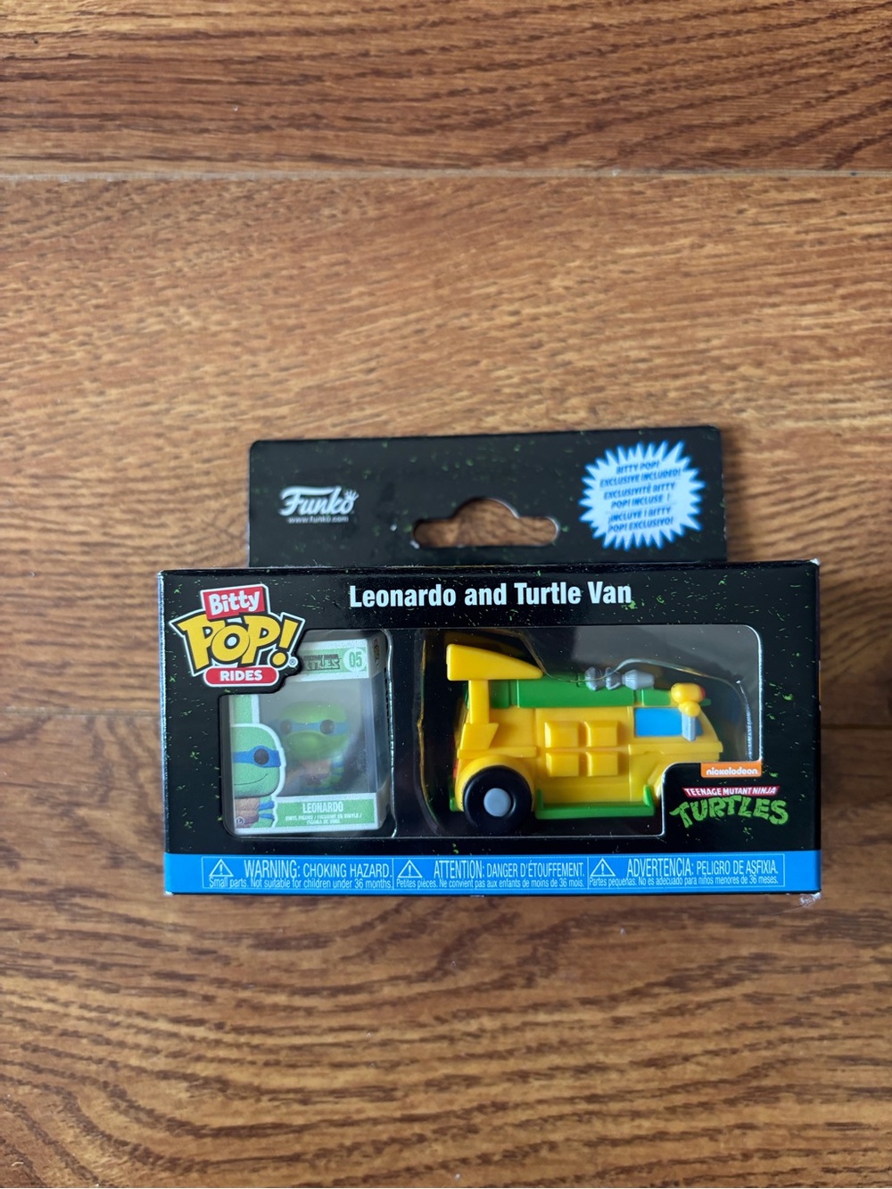 Funko Bitty Pop! Rides Leonardo and Yellow Turtle Van